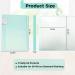 2 Pack A3 Diamond Painting Storage Book - Large 30x40 Presentation Folder with Clear Pockets - Diamond Art Portfolio Album for Artwork - 30 Pages - 2PCS - Buy Online on GoSupps.com