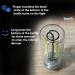USB Retro Car Lamps USB Retro Car Lamps USB Automotive Night Lamps Mini LED Bulb Lamp for Car Bedroom Hallway (White) - Buy Online on GoSupps.com