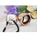 Set of 4 Fashion Punk Gothic Alloy Ponytail Cuff Elastic Hair Tie Ponytail Holder Women Girl Hair Band Hair Rope Hair Cuff Hair Clips (Small) - Buy Online on GoSupps.com