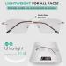 Eyekepper Frameless Reading Glasses for Women - Lightweight Rimless Design in Gold +2.00 - Stylish & Comfortable Optics for Enhanced Vision - Buy Online on GoSupps.com