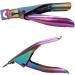 UNbit Nail Clipper 1pc Stainless Steel Color U Word False Nail Clipper Nail Tip Cutter Nail Tools Nail Supplies for Professionals - Buy Online on GoSupps.com