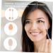 50pcs Two-color Eyeshadow Brush Beauty Sponge Disposable Makeup Make up Kit Professional Eyeshadow Comestic Applicator Oval Makeup Eyeshadow Cosmetic - Buy Online on GoSupps.com