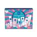 NIVEA Happy Collection Skincare Gift Set Women's Gift Set with Anti-Perspirant Facial Cream Lip Balm Eye Make-Up Remover Moisturiser Face Mask Wash Cloth