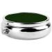Hunter Green Floral Portable Round Pill Box | Lightweight & Moisture-Proof | Organize Vitamins & Supplements - Buy Online on GoSupps.com