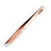 Rubis Classic 6-Star Stainless Steel Slanted Tweezers for Precise Eyebrows and Hair Removal  1K103CTRED  Made in Switzerland  Red Gold  The Gold Collection
