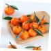 OUNONA Fake Fruits 10pcs Fake Fruit Orange Home Decor Simulation Oranges Realistic Fruit Artificial Fruit Decor Artificial Citrus Fruits Mini Artificial Fruit Ornament Foam Reward - Buy Online on GoSupps.com