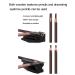 Duckbill Shape Eyebrow Pencil Shaper - 4 in 1 Cosmetic Tool for Eye Makeup Shaping - Ideal for Beginners and Professionals - Buy Online on GoSupps.com