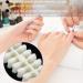 240 Round Artificial Nail Tips & Accessories | Premium Gel Nail Polish Practice Palette & Manicure Tools for Stunning Nail Art - Buy Online on GoSupps.com