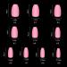 500pcs Coffin Nails - Acrylic False Nail Tips for Salons & DIY - 10 Sizes Ballerina Style - Buy Online on GoSupps.com
