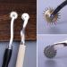 LUNARM 2 PCS Tracing Wheel Set - 4mm and 2mm Leather Needle Point | Professional Stitch Marking Spacer with Wooden Handle for Arts and Crafts - Buy Online on GoSupps.com