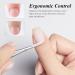 Extra Fine Curved Cuticle Scissors - Trimmer for Dry Dead Skin, Eyebrow, Eyelash - Nail Care Tool - Buy Online on GoSupps.com