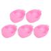 5pcs Manicure Hand Soaking Bowl Plastic Pink Nail Care Tools for Nail Salon