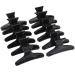 12 Black Hair Clip Pro Salon Hair Clip Clamps Hairpins Hairclips Hairdressing Tool