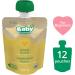 Baby Gourmet Organic Puree Baby Food Pouches - Simply Banana - No Added Sugar or Salt Non GMO No Fillers Gluten Free Kosher (128ml) 12-Pack Simply Banana 128ml (12-Pack) - Buy Online on GoSupps.com