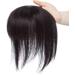 12" SEGO Hair Toppers with Fringe for Thinning Hair Women #1B Natural Black 100% Remy Real One Piece Clip in Bangs Human Hair Extension Hairpieces 150% Density (35g) - Buy Online on GoSupps.com
