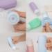 10-Pack Travel Bottles Set - 3oz Leakproof Silicone Containers | TSA Approved Toiletry Bottles for Shampoo, Lotion, Soap - Multicolor - Buy Online on GoSupps.com
