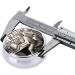 Great Inventor Portable Metal Pill Box - Round Mini 3-Compartment for Travel - Hinged Design for Small Pills - Buy Online on GoSupps.com