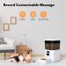 WOPET Automatic Cat Feeder Timed Dog Feeder Pet Food Dispenser with Desiccant Bag for Dry Food Programmable Portion Control & Voice Recorder for Small / Medium Pets White - Buy Online on GoSupps.com