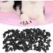 Zerodis 100 Pieces Cat Nail Cover Protector - Soft Anti-Scratch Pet Nail Caps for Dogs & Cats (M Black) - Safe Paw Protection - Buy Online on GoSupps.com