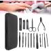 Stainless Steel Nail Clippers Eyebrow Scissors Dead Skin Pusher Pedicure Care Tools for Professional Use for Nail Care for Daily Life for (Jeanokod85p4fq7m2-12) - Buy Online on GoSupps.com