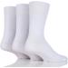 COSHAL 3 Pairs Womens Diabetic Socks wide Honey Comb top soft cuff Ankle Medium-Elastic Grip Soft Toe cosy feel for sensitive feet Legs Non-Binding Circulatory Socks SIZE (4-7) One Size White ( 3 Pairs ) - Buy Online on GoSupps.com