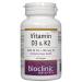 Bioclinic Naturals Vitamin D3 & K2 60 Gels