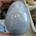 Crystal 1pc 300-340g Natural Blue Crystal Sparkling Blue Celestite polishing Stones Stone Collection - Buy Online on GoSupps.com