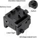 Feyachi Laser Sight - Red Dot Pistol Rifle Laser for Weaver/Picatinny Rail - Buy Online on GoSupps.com