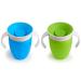 Munchkin Miracle 360 Drinking Cups & Cup Lid Bundle - 4-Pack Multi-Colored & Blue/Green for Babies & Toddlers | International Shipping Available - Buy Online on GoSupps.com