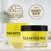 HERBAMAMA Sea Moss Gel 12 oz - Organic Wildcrafted Irish Sea Moss Supplement for Thyroid, Skin, Hair Support - Vegan Dr Sebi Approved - 12 Ounce Organic Raw Gel - Buy Online on GoSupps.com