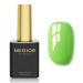 MEGIOR Apple Green Gel Nail Polish 15ml Spring Summer Gel Polish 1PCS Soak Off UV LED Nail Gel Polish for Nail Art Manicure Salon DIY Home for Women Girls Nails