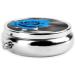 Buy Blue Rose Round Pill Box - 3 Compartment Mini Portable Travel Pill Organizer for Vitamins & Medicine - Buy Online on GoSupps.com