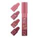 4in1 Lipstick Matte Lip Gloss Makeup Set Long Lasting Lip Gloss for Women Waterproof Lipstick Set Light Lipstick Set