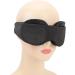 Memory Cotton 3D Contoured Cup Eye Patch for Headache Relief Light Blocking with Storage Bag Ideal for Meditation Yoga Travel - Buy Online on GoSupps.com