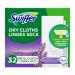 Swiffer Dry Multi-Surface Cloth Refills for Floor Sweeping and Cleaning Lavender Scent 32 Count