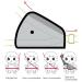 Comfortable Gray Belt Cushions for Kids & Adults | Seat Belt Shoulder Pads for Cars & Strollers - Enhance Travel Safety - Buy Online on GoSupps.com
