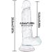 Elastic Silica Gel Suction Cup Relaxing Happy Rod for Women - LHCD0421L | International Shipping Available - Buy Online on GoSupps.com
