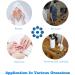 Medium Disposable Nitrile Finger Cots - Anti-static, Non-allergenic, 100 pcs Blue Finger Protectors for Beauty, Manicure, Cleaning - Buy Online on GoSupps.com