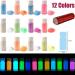 12 Color Glow in the Dark Pigment Powder Set - 0.7oz/20g for Resin Art, Nail Art, Acrylic Paint - Safe and Long Lasting Luminous Powder for DIY Crafts - Buy Online on GoSupps.com