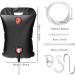 Coffee Enema Bag Kit - 10L Colon Detox Cleanse with 5ft Silicone Hose | Home Enema & Shower Solutions - Buy Online on GoSupps.com