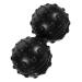 Clispeed 2st yoga balls foot peanut ball Black massage balls Ero-nut massage ball massage roller trigger point massage ball double lacrosse ball Bunsenbrenner connected the ball roll