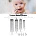 Professional Baby Nose Syringe Set - 4PC Reusable Portable 10ml 20ml 30ml 60ml with Silicone Suction Cup for Effective Nose Rinsing - Buy Online on GoSupps.com