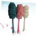 minkissy 3pc Bath Sponge Bath Ball Wooden Long Handle Bath Flower Shower Ball Shower Sponge Towel Take a Bath - Buy Online on GoSupps.com