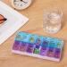 Large 2 Times a Day Weekly Pill Organizer - 7 Day AM PM Daily Pill Box for Travel - Medicine Case Dispenser Container - Buy Online on GoSupps.com