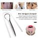 Stainless Steel Tongue Scraper & Cleaner for Fresh Breath | Semicircle Design for Effective Oral Care | Durable Dental Hygiene Tool - Buy Online on GoSupps.com