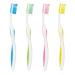 SmileGoods A352 Toothbrush - 35 Tuft Soft Bristle with Tongue Cleaner | 72 Individually Packaged Assorted Colors | Bulk Pack of Premium Toothbrushes - Buy Online on GoSupps.com