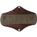 MUMBABY 5-Piece 10 Inch Regular Charcoal Bamboo Mama Cloth Menstrual Pads - Reusable Sanitary Pads (Dark Brown Medium) - Buy Online on GoSupps.com