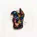 Dog Needle Minder for Embroidery  Magnetic Pin Holder for Cross Stitch  Needlework