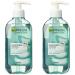 Garnier SkinActive Cleansing Gel with Aloe Extract Normal and Combination Skin (200 ml) (Pack of 2) 200 ml (Pack of 2)