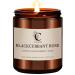 Blackcurrant Rose Scented Candles Long Lasting Burn Candle for Home Scented Hand Poured Soy Wax Candles for Women and Men 7oz